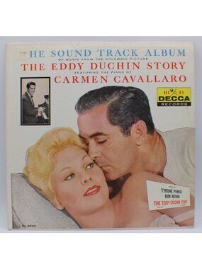 Soundtrack Album LP Vinyl Record The Eddy Duchin Story Piano 1956 Vintage 33 1/3
